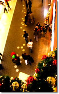 Christmas crowd